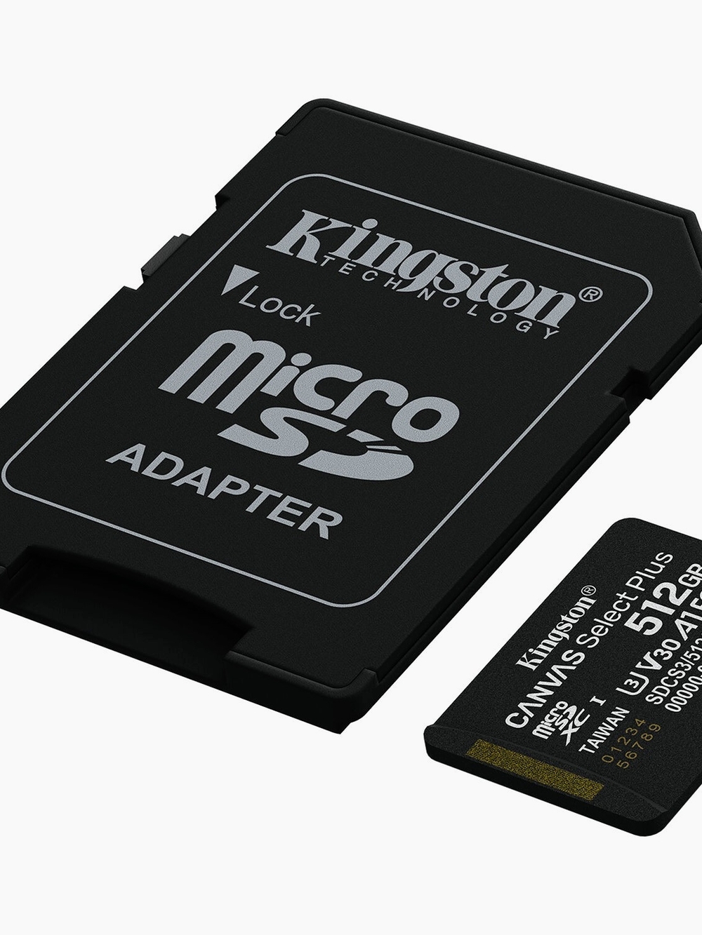 Kingston 512GB Canvas Select Plus UHS-I microSDXC Memory Card with SD Adapter - Picture 4 of 5